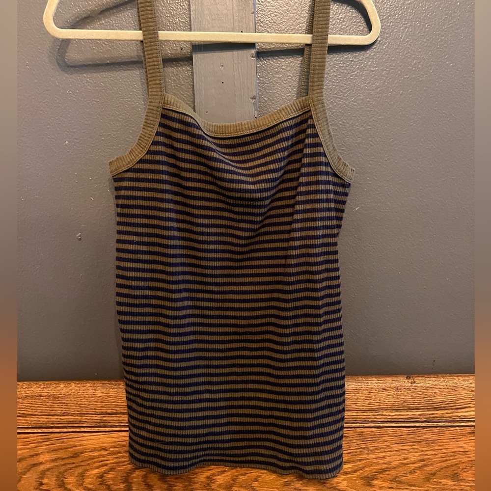Ribbed Stripes Tank